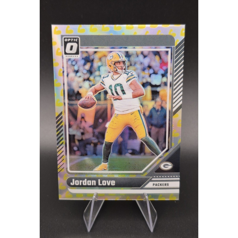 2024 Panini Donruss Optic Jordan Love #69 Flex Prizm /149 Green Bay Packers